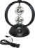 Music - Roterende Spejlkugler Med Flerfarvet Led-Lys - Multi-Color - 240 Mm