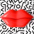 Mustard - Hot Lips Trinket - Red