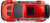 Blackzon - Myte D Drift Rc Car - Samlet - Rød - 1 43 - 548100