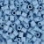 Rør Perler Til Perleplader - Medium - Blå - 1000 Stk - Nabbi Biobeads