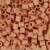 Rør Perler Til Perleplader - Medium - Orange - 1000 Stk - Nabbi Biobeads