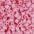 Rør Perler Til Perleplader - Medium - Rosa - 1000 Stk - Nabbi Biobeads