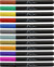 Nassau - Glass Porcelain Markers 12Pcs Ar0139