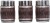 Nemesis - One Piece - Barrel Shot Glass Set Gift Box - Set Of 4
