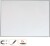Nobo - Magnetisk Whiteboard Med Aluminium Ramme 45X60 Cm