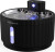 Nordic Paws - Drinking Fountain Glacia - 2 8L Wireless With Sensor - Black