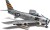 Airfix - North American F-86F Sabre Fly Byggesæt - 1 48 - A08111