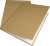 Notesbog - A4 - 60 G - Brun - 1 Stk