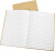 Notesbog - Linieret - A5 - 60 G - Brun - 1 Stk