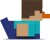 Numskull - Minecraft Tubbz 1St Figur - Ed Steve