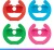 Oniverse Nsw2 Pack Of 4 Racing Wheel Controller Holders
