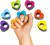 Ooly - Farvekridt 6 Stk - Heart Ring