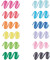 Ooly - Penseltusser 12 Stk - Dobbeltsidet - Dual Tone