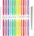 Ooly - Tusser 12 Stk - Sletbar - Make Mistake Sparkle