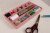 Raaco - Opbevaringsboks Med 9 Rum - 41X27 1X17 3 Cm - Pink