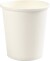 Papbæger - H 7 8 Cm - Ø 7 2 Cm - 205 Ml - Hvid - 50 Stk
