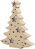 Papfigur Med Indbygget Lys - Juletræ - H 27 Cm - D 4 Cm - B 21 5 Cm - 1
