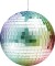 Party Fun Lights - Rotating Mirror Ball With Led And Motor