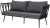 Bloomingville - Pavone Sofa - Sort - Metal - Havesofa - Flet