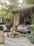 Bloomingville - Pavone Sofa - Sort - Metal - Havesofa - Flet