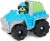 Paw Patrol - Rex Figur Og Basic Køretøj - Rescue Vehicle