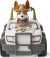 Paw Patrol - Tracker Figur Og Basic Køretøj - Jungle Cruiser