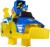 Paw Patrol Figur - Mighty Pups Charged Up - Chase Med Køretøj