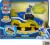 Paw Patrol Figur - Mighty Pups Charged Up - Chase Med Køretøj