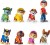 Paw Patrol Figurer - Jungle Pups Figur Gavesæt - 8-Pak