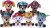 Paw Patrol - Movie 3 Gund Plys 15 Cm - Assorterede