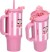 Penfection - To Go Krus Med Sugerør - Pink - 470 Ml