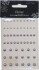 Halvperler - Selvklæbende - Lilla - 3-7 Mm - 58 Stk