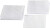 Perleplade - Lille Kvadrat Firkant - Medium - Str 7X7 Cm - 10 Stk