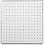 Perleplade - Lille Kvadrat Firkant - Medium - Str 7X7 Cm - 10 Stk