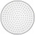 Perleplade - Lille Rund - Medium - Ø 8 5 Cm - Klar