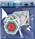 Perleplade - Oval Hjerte Hexagon Cirkel Firkant Stjerne - 6 Stk