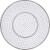 Perleplade - Stor Rund - Medium - Ø 15 Cm - Klar