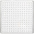 Perleplade - Firkant - Medium - Str 7X7 Cm - Klar