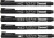 Permanent Tusch - Tykkelse 2X0 6 2X0 8 1 3 Mm - Sort - 5 Stk