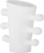 Bloomingville - Pernilla Vase - Hvid - Stentøj - H 26 Cm