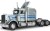 Revell - Peterbilt 359 Traktor Byggesæt - 1 25 - Level 5 - 12627