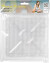 Photopearls Perleplader - Firkantet - Jumbo - Klar - 2 Stk - Nabbi