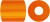 Photopearls - Medium - Klar Orange 13 - 1100 Stk - Nabbi Fotoperler