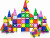 Picasso Tiles - 3D Magnetic Building Tiles Magnetsæt - 152 Dele