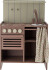 Bloomingville Mini - Pippi - Legekøkken - Brun - Mdf