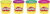 Play-Doh - Modellervoks 4-Pak 340 G - Assorteret - Hasbro G0512
