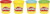 Play-Doh - Modellervoks 4-Pak 340 G - Assorteret - Hasbro G0512