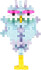 Plus-Plus - Angry Birds - Silver - 110 Stk