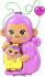 Polly Pocket - Adventures In Rio - Momma Monkey Baby - Mattel