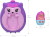 Polly Pocket - Hedgehog Mom Baby - Figur Sæt - Mattel Jbj91